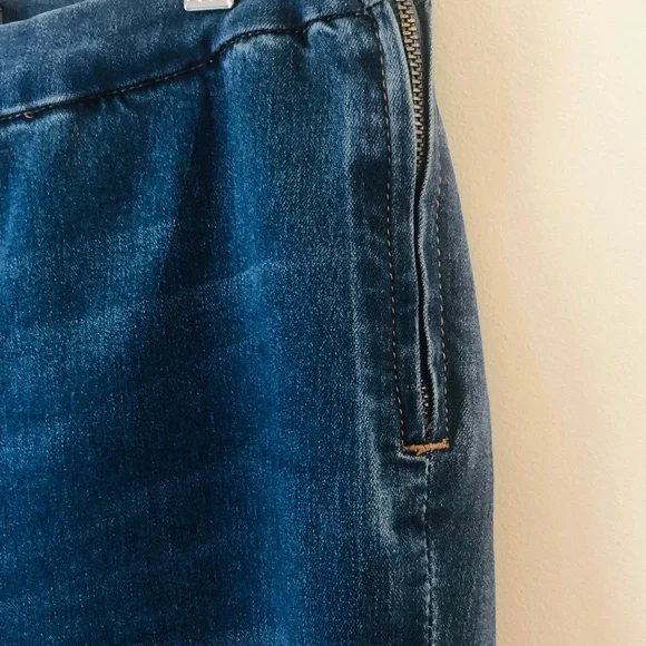 Free People Womens Jeans Size 28 Blue Skinny High Waist Denim Bottoms - Picture 4 of 7
